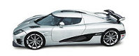 Koenigsegg aluminium V8, 4,8 L, 4 valves per cylinder, double overhead camshafts 